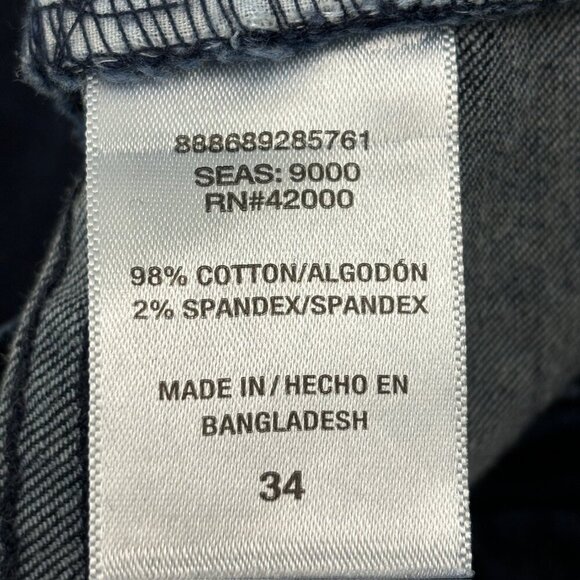 Route66 Slim Boot Men's size 34x26 Dark Wash Blue Denim Jeans - Picture 3 of 4